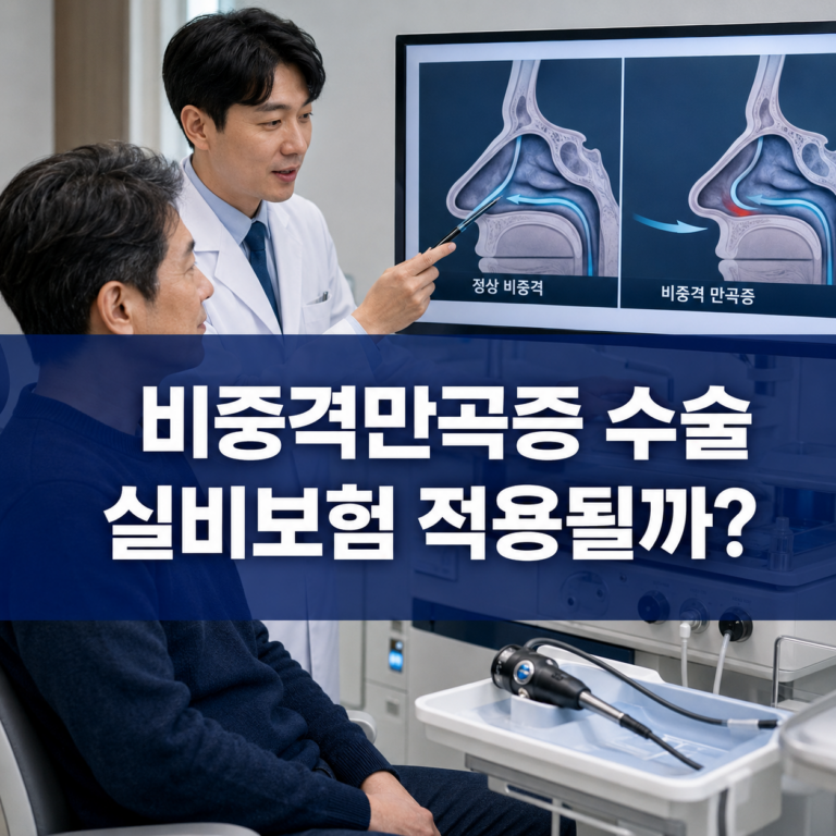 코골이 비중격만곡증 수술 실비보험 썸네일