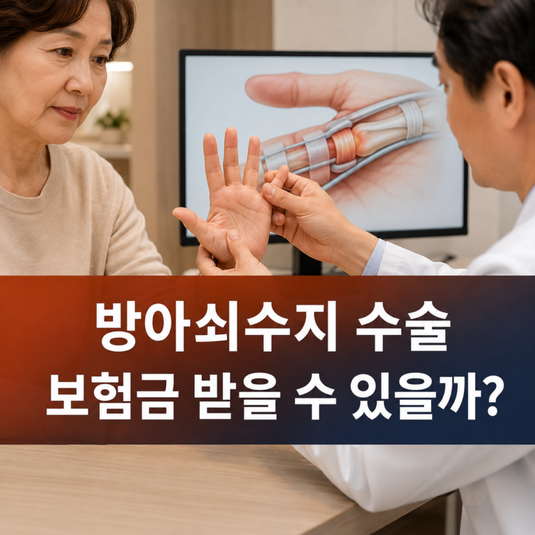 손가락 방아쇠수지 수술 보험금 받을 수 있을까? 실비 청구서류 정리 4 방아쇠수지 수술 보험금 썸네일