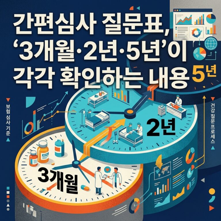 ai thumbnail poster 간편심사 질문표 ‘3개월·2년·5년이 각각 확인하는 내용 1790760791