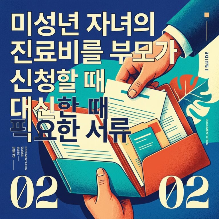 ai thumbnail poster 미성년 자녀의 진료비를 부모가 대신 신청할 때 필요한 서류 1788589181