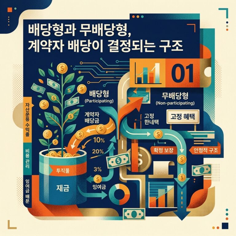 ai thumbnail poster 배당형과 무배당형 계약자 배당이 결정되는 구조 1790761618