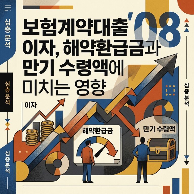 ai thumbnail poster 보험계약대출 이자 해약환급금과 만기 수령액에 미치는 영향 1790759500