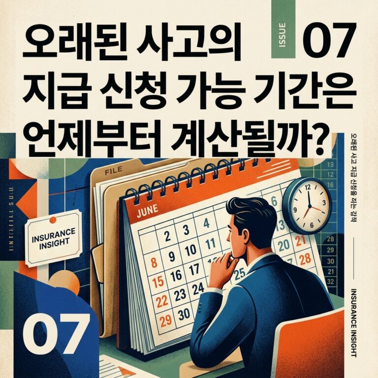 ai thumbnail poster 오래된 사고의 지급 신청 가능 기간은 언제부터 계산될까 1788591559