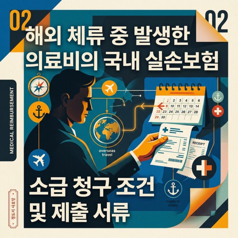 ai thumbnail poster 해외 체류 중 발생한 의료비의 국내 실손보험 소급 청구 조건 및 제출 서류 1788594762